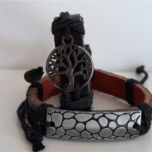 Hand Crafted Drawstring Bracelets Tree of Life